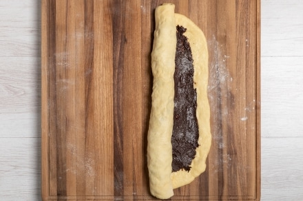 Preparazione Babka al cioccolato - Fase 5