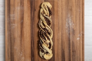 Preparazione Babka al cioccolato - Fase 6