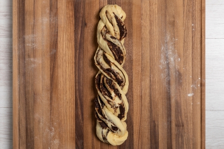 Preparazione Babka al cioccolato - Fase 6 Preparazione Babka al cioccolato - Fase 6