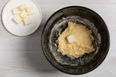 Preparazione Babka al cioccolato - Fase 2 Preparazione Babka al cioccolato - Fase 2