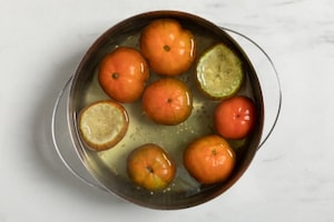 Preparazione Melanzane rosse di Rotonda ripiene - Fase 1