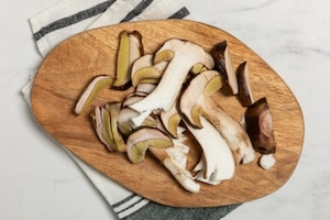 Preparazione Orata con i funghi porcini - Fase 2