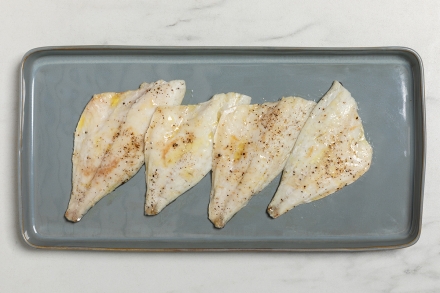 Preparazione Orata con i funghi porcini - Fase 3 Preparazione Orata con i funghi porcini - Fase 3