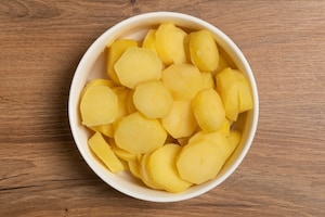 Preparazione Patate e peperoni cruschi - Fase 1