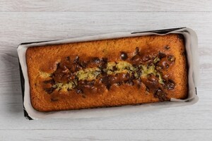 Preparazione Plumcake con cioccolato e strati di crema cookies - Fase 4