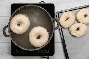 Preparazione Pretzel bagel  - Fase 3