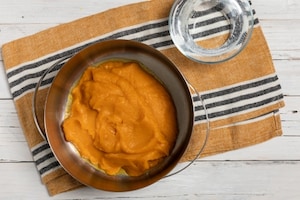 Preparazione Riso, latte e zucca - Fase 2