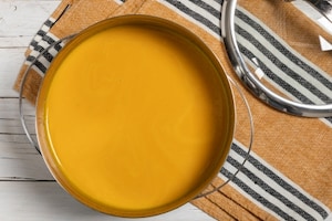 Preparazione Riso, latte e zucca - Fase 4