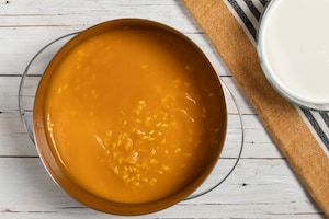 Preparazione Riso, latte e zucca - Fase 3