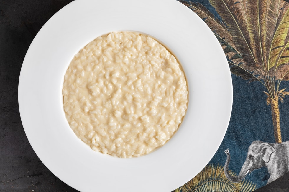 Risotto al parmigiano ricetta