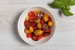 Preparazione Sfogliata di ricotta e pomodorini con pesto di pistacchi al basilico - Fase 3