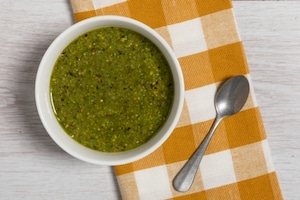 Preparazione Sfogliata di ricotta e pomodorini con pesto di pistacchi al basilico - Fase 1