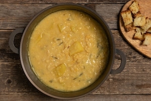 Preparazione Zuppa di cicerchie - Fase 3