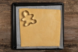 Preparazione Biscotti natalizi senza glutine - Fase 2