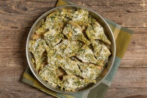 Preparazione Carciofi gratinati senza glutine  - Fase 3