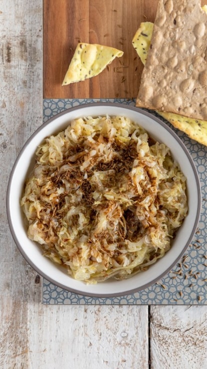 Cavolo cappuccio con cumino