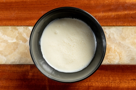 Preparazione Eggnog - Fase 1 Preparazione Eggnog - Fase 1