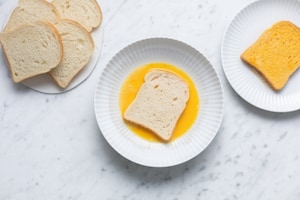 Preparazione French toast - Fase 1