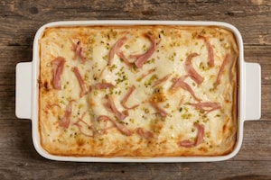 Preparazione Lasagne senza glutine alla mortadella e provolone piccante  - Fase 4