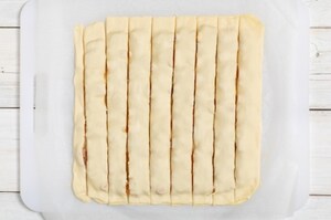 Preparazione Mini angeliche salate di sfoglia  - Fase 3