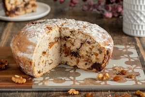 Preparazione Pane rustico senza glutine con arancia candita e cioccolato - Fase 5
