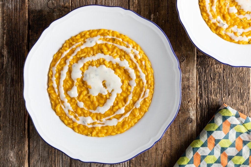 Ricetta Risotto zucca e Cucchiaio d'Argento