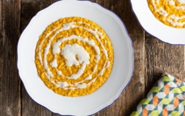 Risotto zucca e gorgonzola