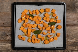 Preparazione Risotto zucca e gorgonzola - Fase 1