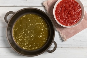 Preparazione Spaghetti al sugo di polpo - Fase 2