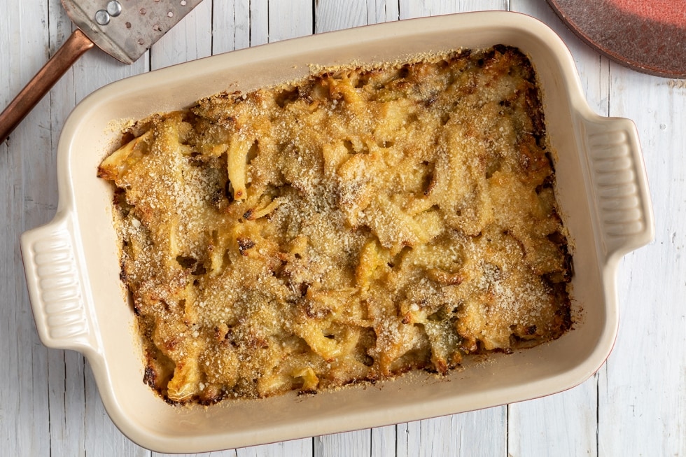 Verza gratinata al forno ricetta