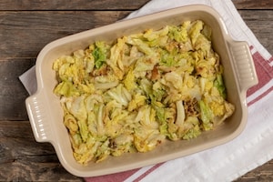 Preparazione Verza gratinata al forno - Fase 2