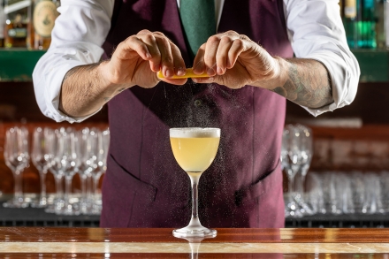 Preparazione Whisky Sour - Fase 4 Preparazione Whisky Sour - Fase 4