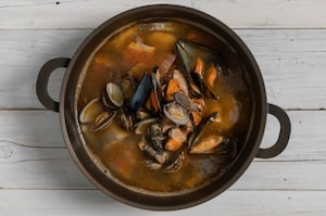 Preparazione Brodetto di pesce misto - Fase 6