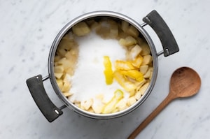 Preparazione Confettura di mele - Fase 1