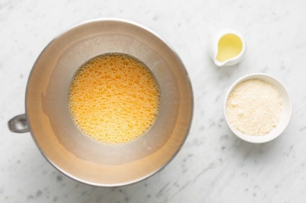 Preparazione Muffin salati - Fase 1 Preparazione Muffin salati - Fase 1