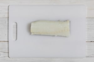 Preparazione Petali di baccalà con pomodorini confit e tapenade - Fase 3