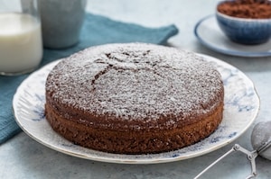 Preparazione Torta all'acqua al cacao - Fase 3