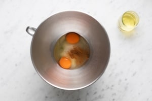 Preparazione Biscotti alle mele - Fase 1