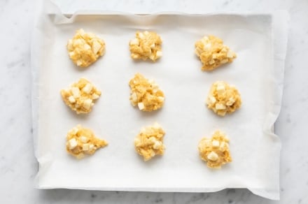 Preparazione Biscotti alle mele - Fase 2