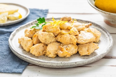 Bocconcini di pollo al limone