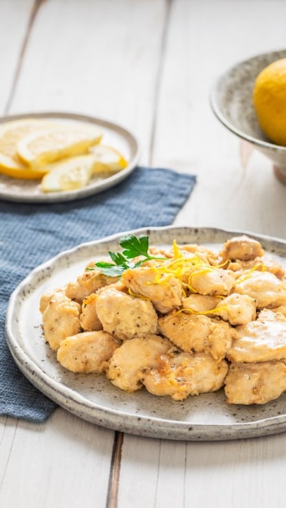 Bocconcini di pollo al limone
