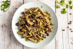 Preparazione Carciofi alla napoletana - Fase 2