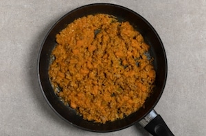 Preparazione Gnocchi con zucca, salsiccia e porri - Fase 2