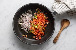 Preparazione Hamburger di lenticchie - Fase 1