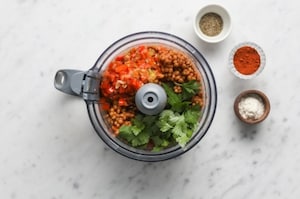Preparazione Hamburger di lenticchie - Fase 1