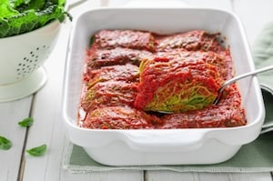 Preparazione Involtini di verza vegetariani - Fase 5