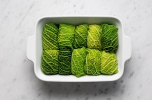 Preparazione Involtini di verza vegetariani - Fase 4