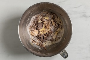 Preparazione Pasta frolla al cacao - Fase 2