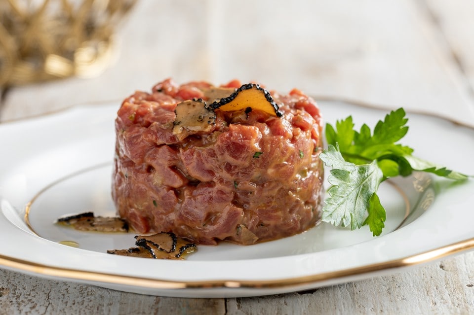 Tartare di manzo gourmet ricetta