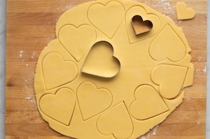 Preparazione Biscotti di San Valentino - Fase 3